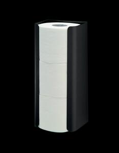Toalettpappershållare, svart aluminium, Proox Dark Passion
