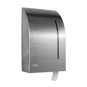 Satino dispenser till toalettpapper, rostfritt stål, Jumbo