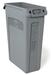 Slim Jim avfallsbehållare, grå, 87 liter
