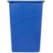 Slim Jim avfallsbehållare, Blå, 87 liter