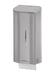 Dispenser till toalettpapper - SanTRAL TRW 2 - vågformad - Rostfritt stål